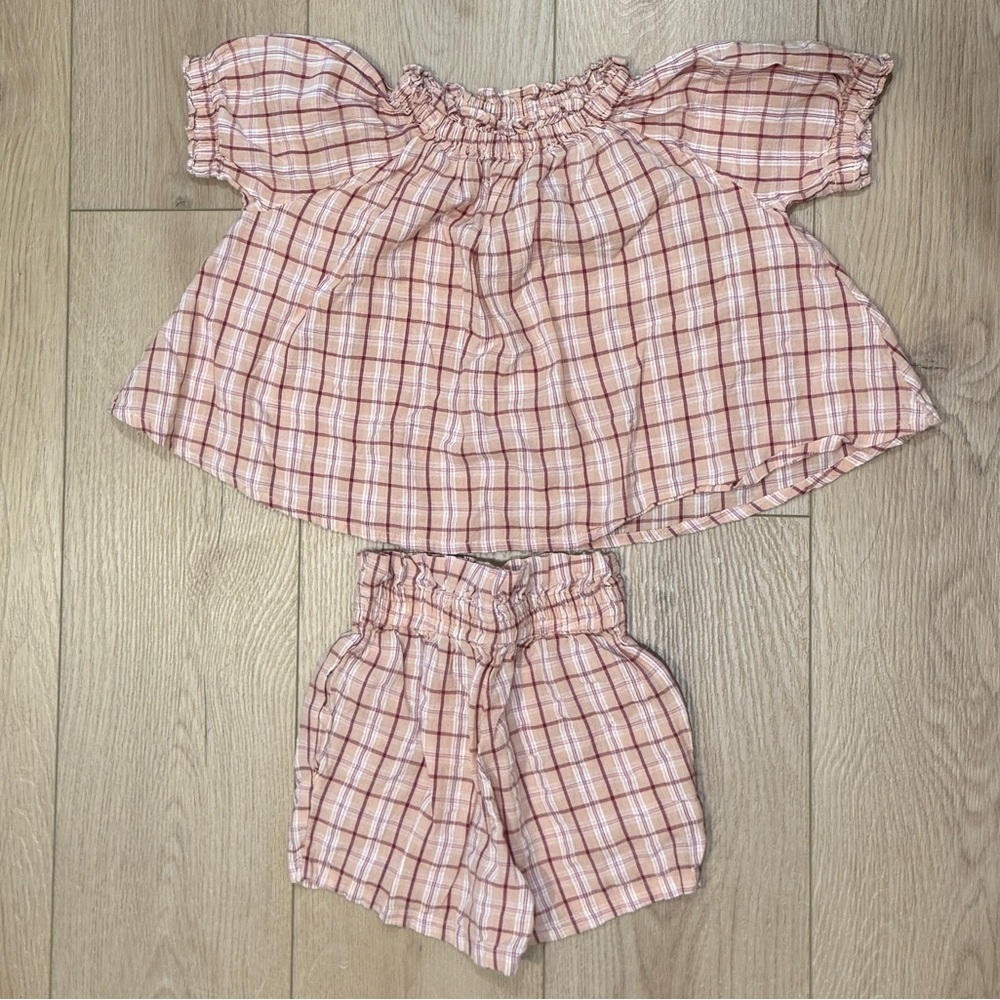 Apolina plaid set
